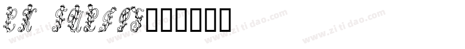 CK Tulips字体转换